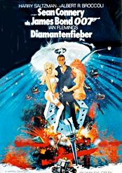 Filmplakat James Bond 007 – Diamantenfieber