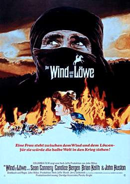 Filmplakat Der Wind und der Löwe